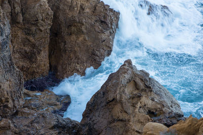 Panoramic view of sea against sky