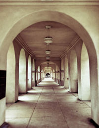 Corridor of building