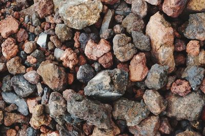 Full frame shot of rocks