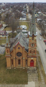 View of buildings in city