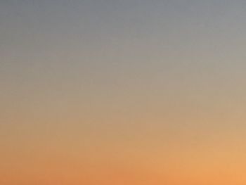 Low angle view of sky during sunset