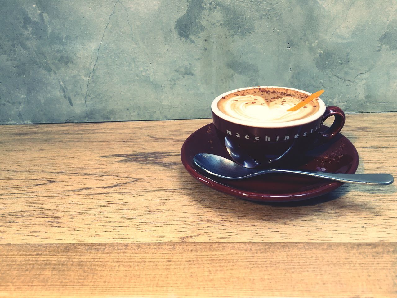 drink, table, food and drink, coffee cup, still life, indoors, refreshment, coffee - drink, close-up, wood - material, high angle view, sunlight, no people, shadow, frothy drink, brown, coffee, cup, freshness, wooden