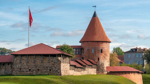 Traditional building against sky