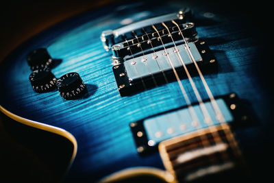 Close-up of guitar