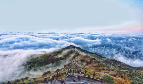 Scenic view of cloudscape