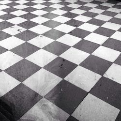 Full frame shot of tiled floor