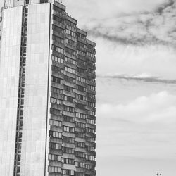 Low angle view of building against sky