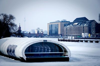 View of buildings in city