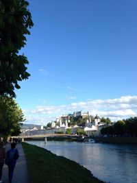 River with buildings in background