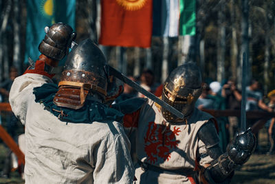 Group of people in traditional clothing