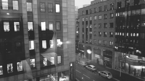 Modern buildings in city