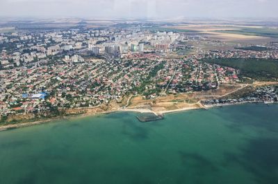 Odessa city from a bird's eye view