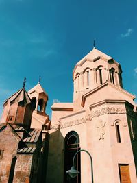 Low angle view of cathedral against sky