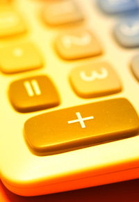 Close-up of computer keyboard