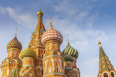 Church of basil the blessed moscow blue sky day