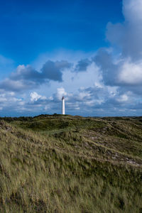 The famous danish lighthouse nørre lyngvig