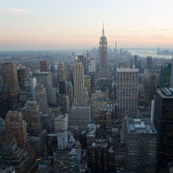 Aerial view of a city