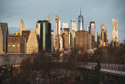 Skyscrapers in city