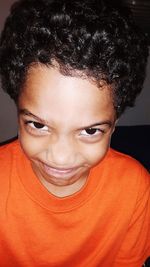 Portrait of smiling boy