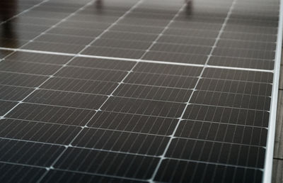 Full frame shot of solar panel