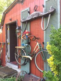 Bicycles in city