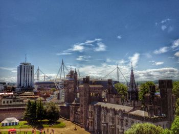 View of buildings against the sky