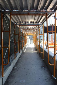 Corridor of building