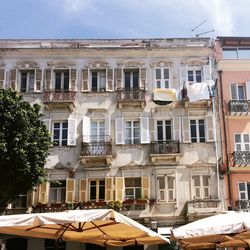 Buildings against sky