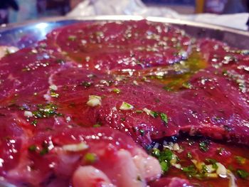 Close-up of meat