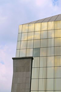 Low angle view of building against sky