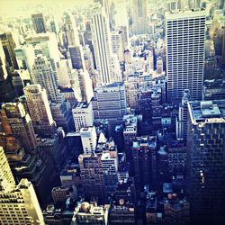 Aerial view of cityscape