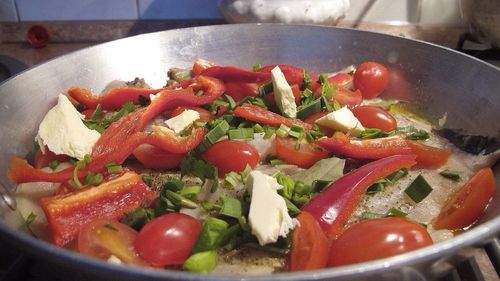 Close-up of salad