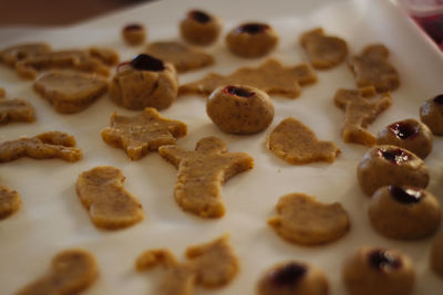 Close-up of cookies