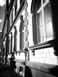 Low angle view of building against sky