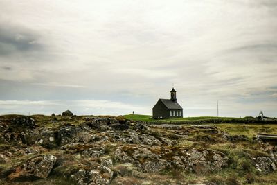 Lighthouse against clear sky