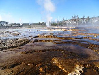 View of beach against sky