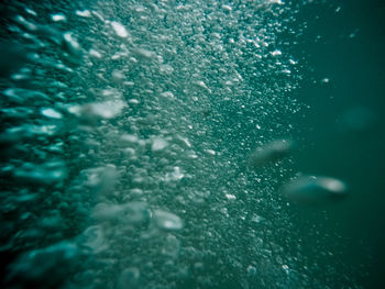 Close-up of sea waves