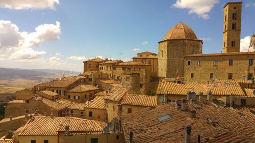 Panoramic view of cathedral against sky