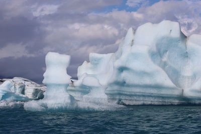 Impressive iceberg formation