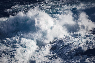 Close-up of water against sky