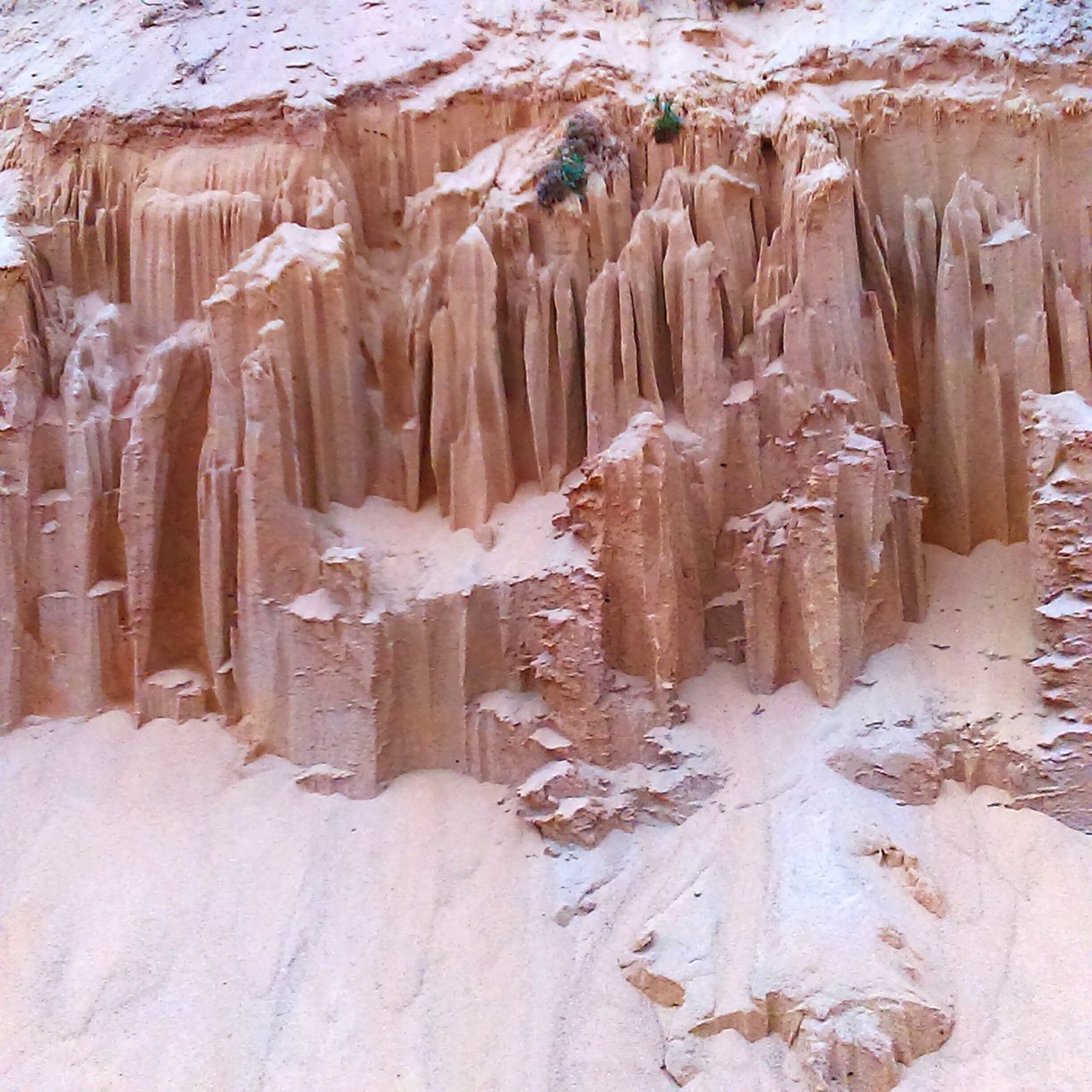 Mother natures sandcastle