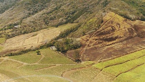 Scenic view of mountains