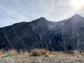 Panoramic view of landscape against sky