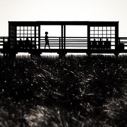 Close-up of woman against sky