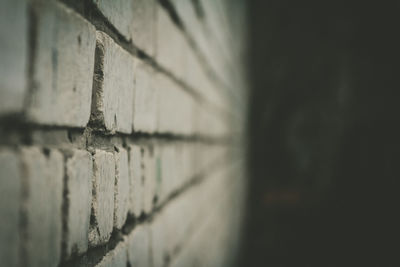 Close-up of wooden plank