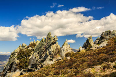 Panoramic view of landscape against sky