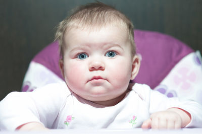 Close-up portrait of baby