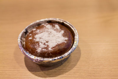 Close-up of drink on table