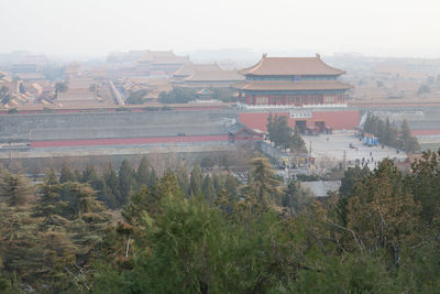 View of buildings in city