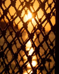 Full frame shot of chainlink fence